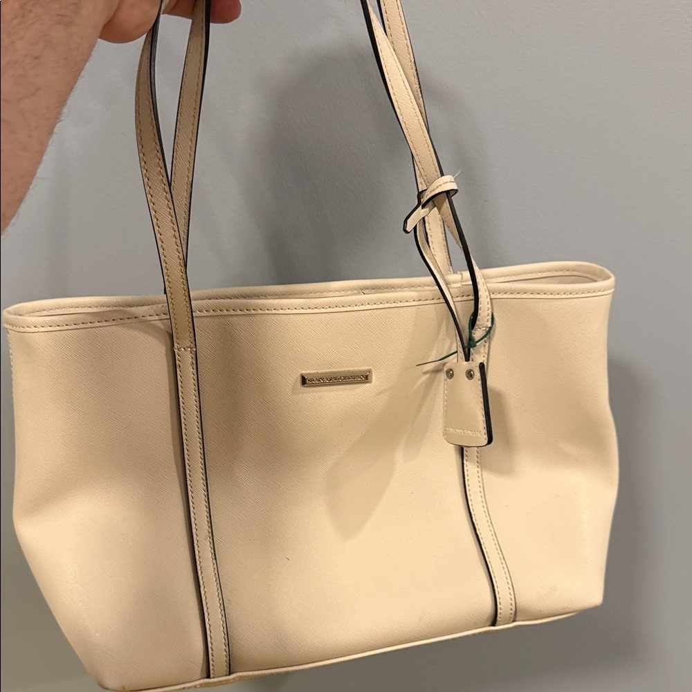 Dana Buchman Cream Tote Bag